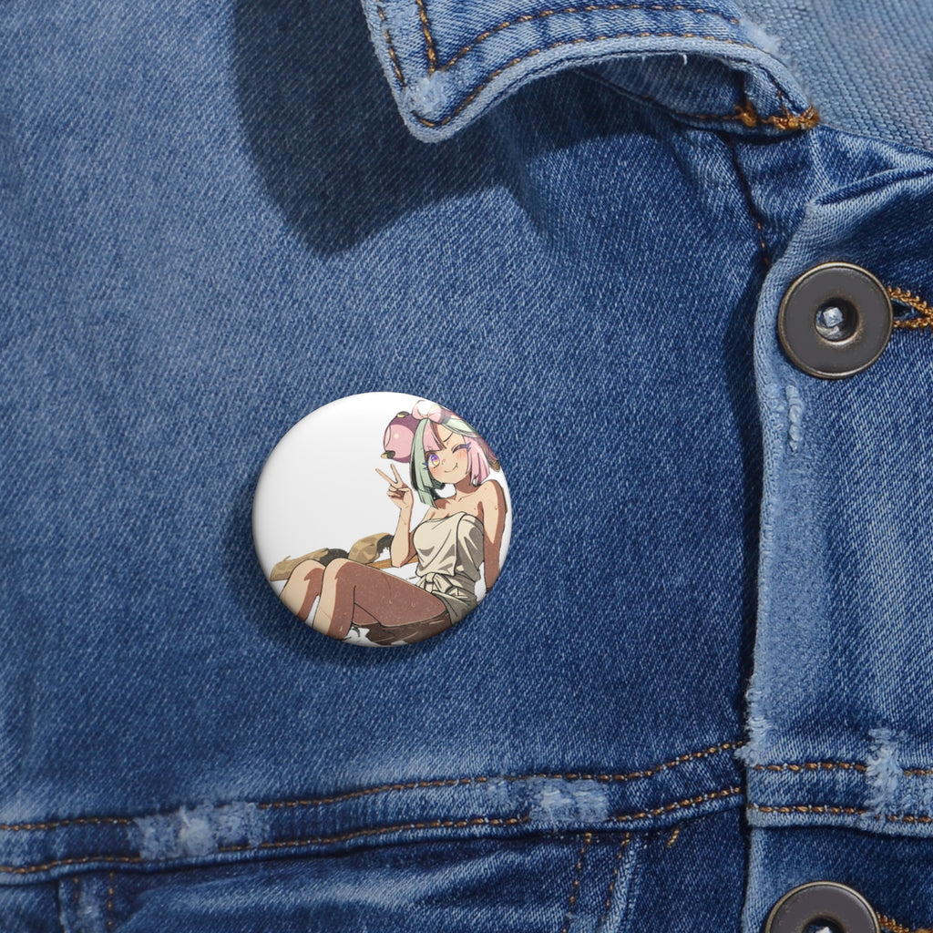 Iono Anime Pin Button Onsen Spicy Variant — Onsen Pt. 2 (Spicy)