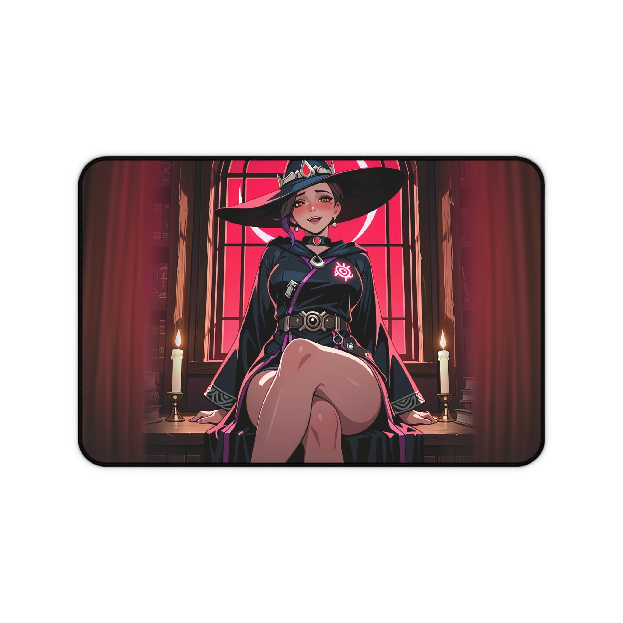 Domina Overwatch Witch Desk Mat — Anime Gaming Pad — The Spicy Den Pt. 3