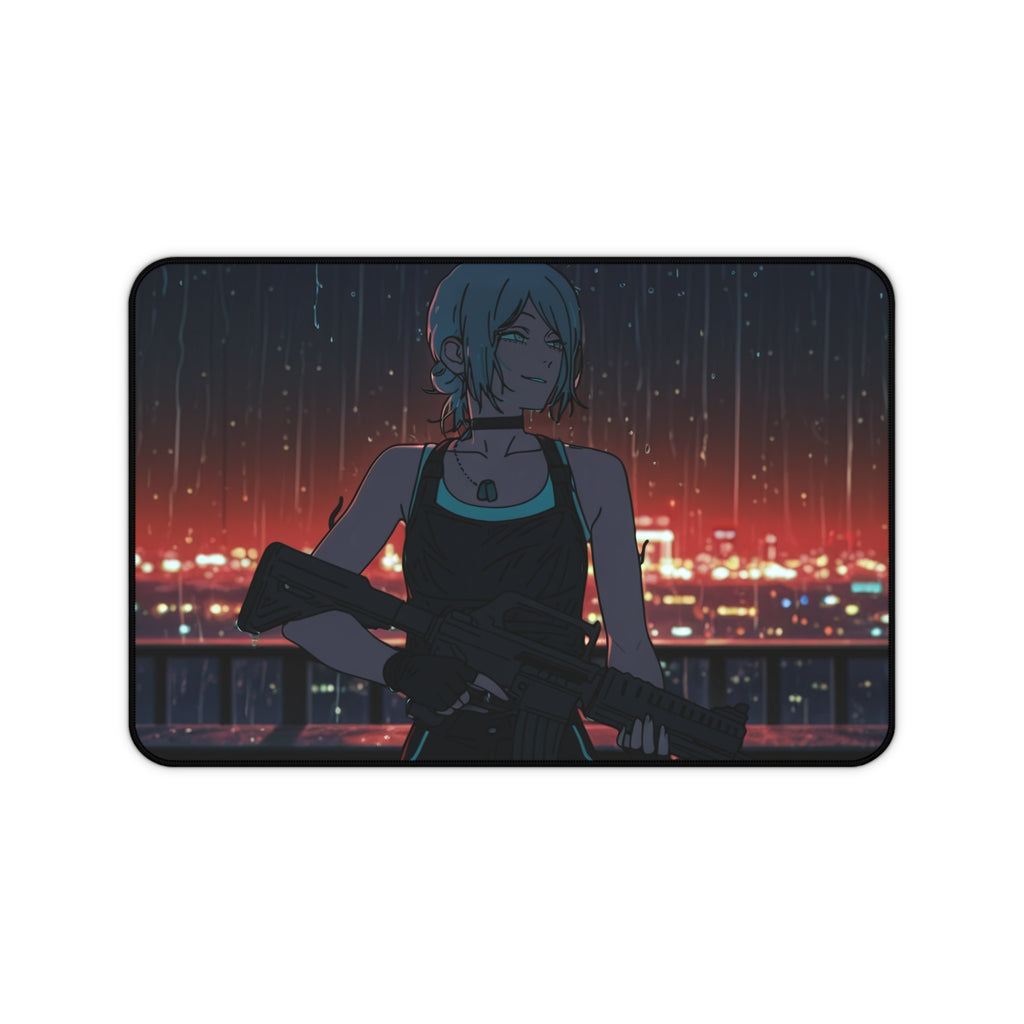 Reze Chainsaw Man Anime Desk Mat Tactical Night Scene Tactical Girls Pt. 4