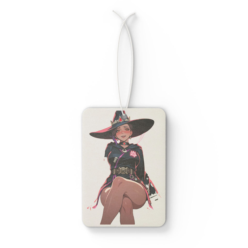 Domina Overwatch Witch Anime Car Air Freshener | Rearview — The Spicy Den Pt. 3