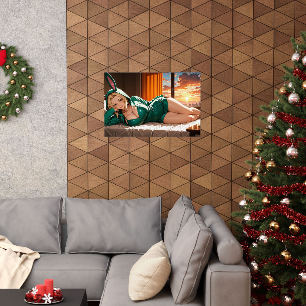 Tsunade Naruto Anime Poster Wall Art | Bunny Girls Pt. 6