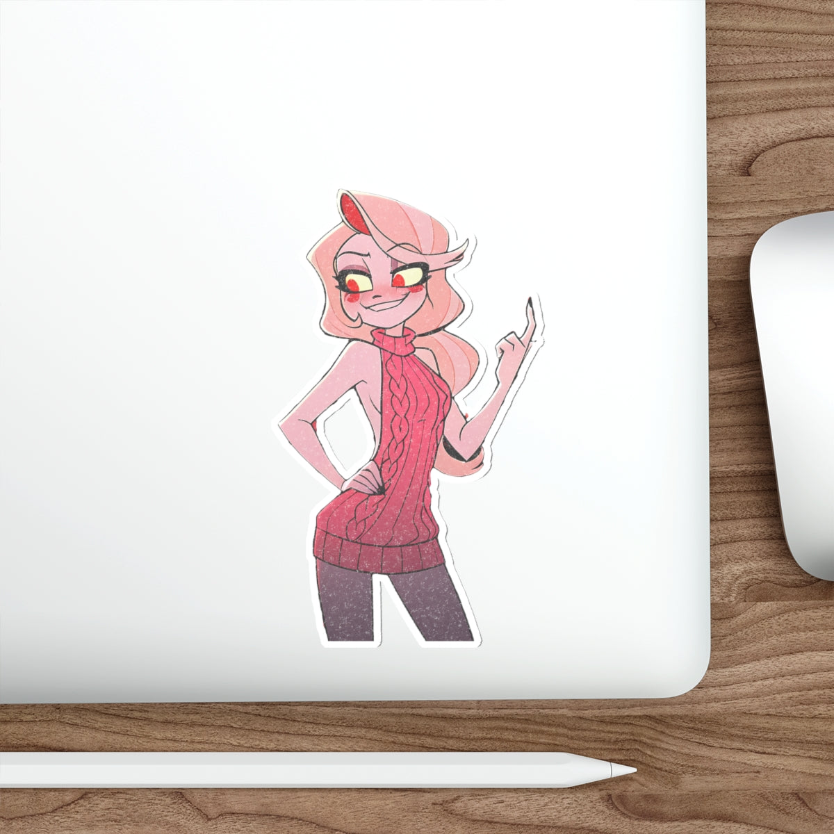 Charlie Morningstar Hazbin Hotel Anime Sticker | Spicy — Virgin Killer Pt. 2