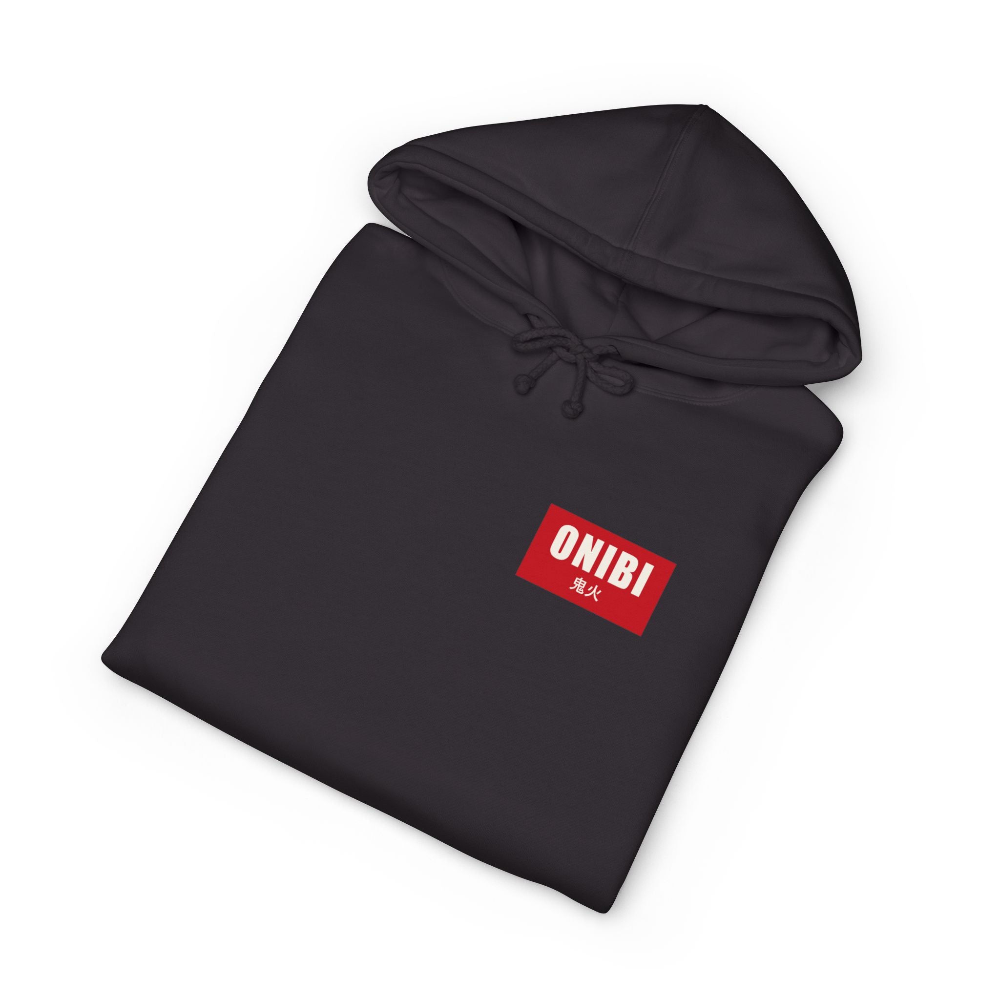 Anime Streetwear Hoodie Kitsune Ronin Back Graphic Pullover