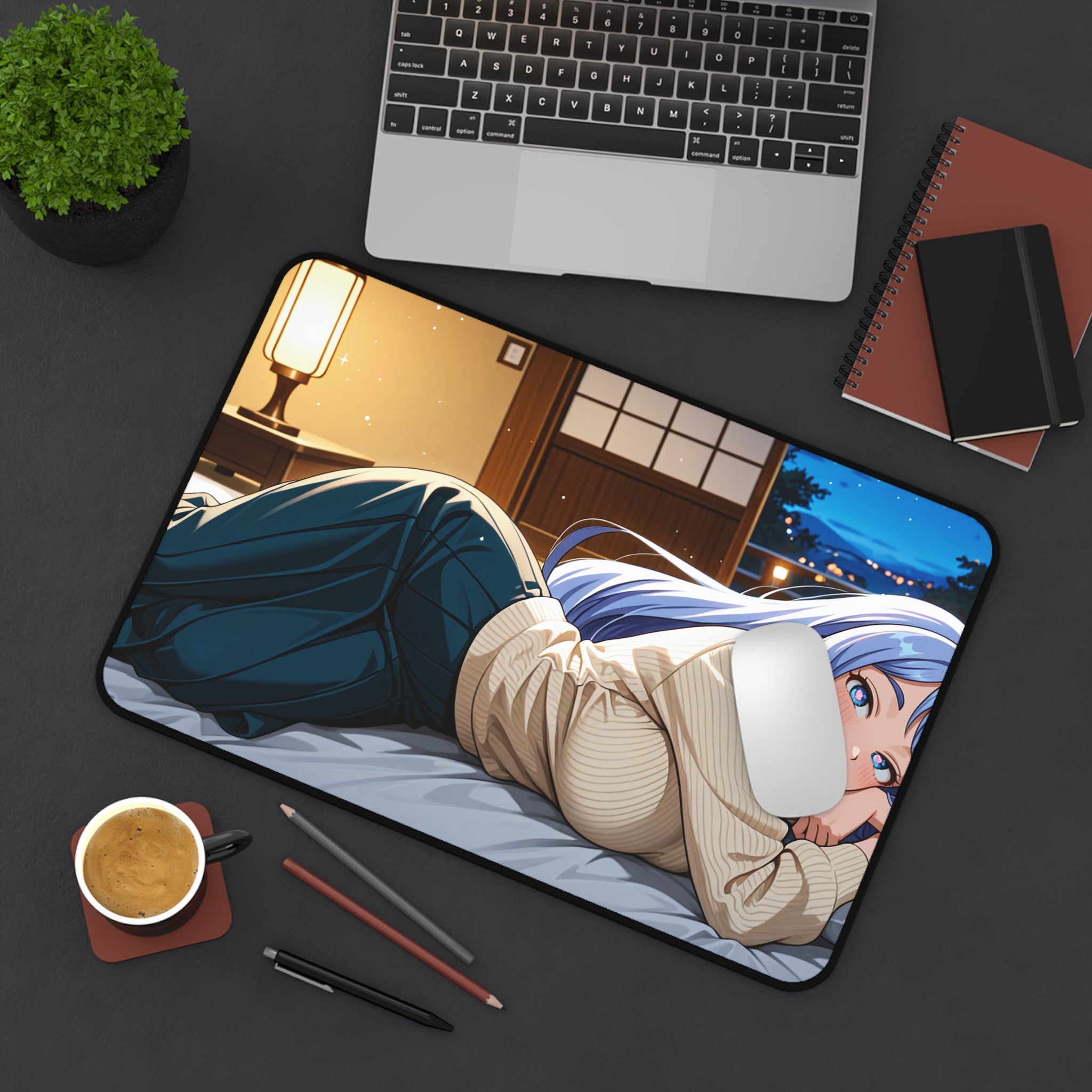 My Hero Academia Anime Desk Mat Pinup Fan Art Wide Mouse Pad