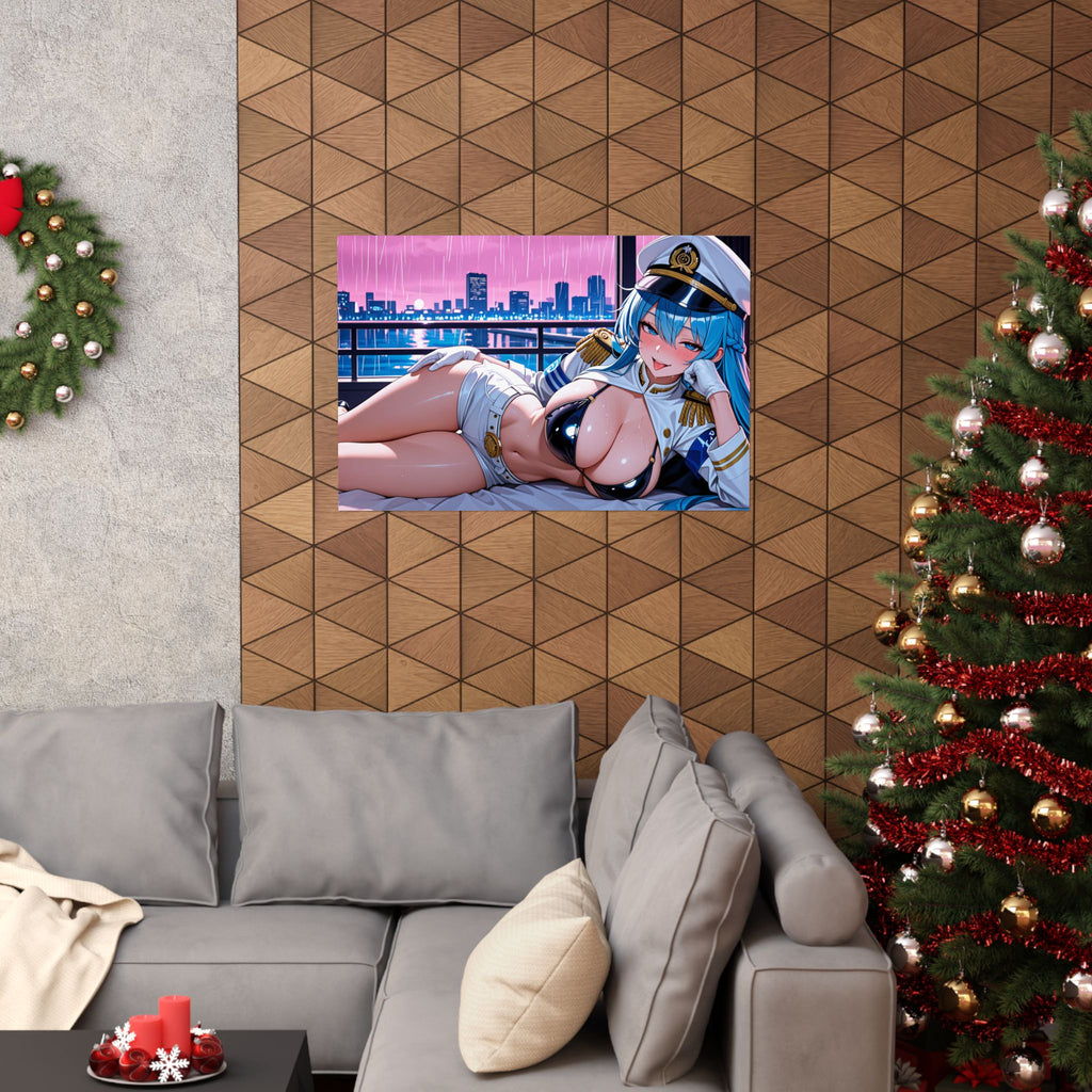 Helm Nikke Spicy Anime Poster Fan Art Wall Print — Boudoir Pt. 3 (Spicy)