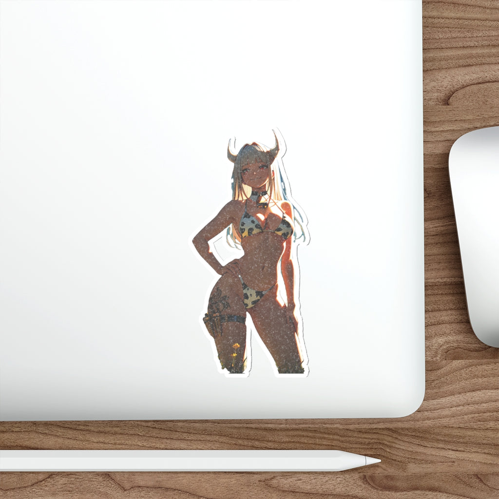 Blanc NIKKE Spicy Cow Girl Anime Die-Cut Vinyl Sticker Fan Art — Cow Girls Pt. 2