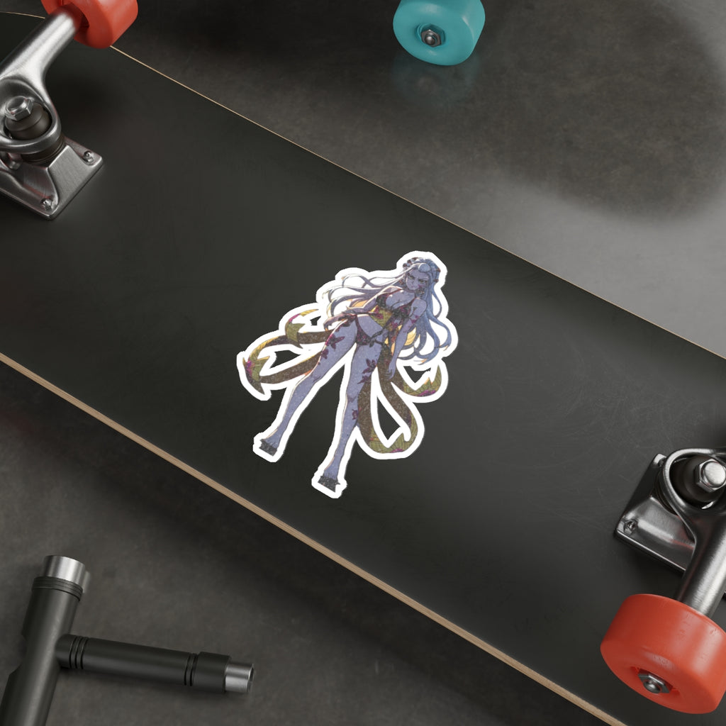 Daki Demon Slayer Spicy Anime Die Cut Vinyl Sticker Sunset — Beach Babes Pt. 2