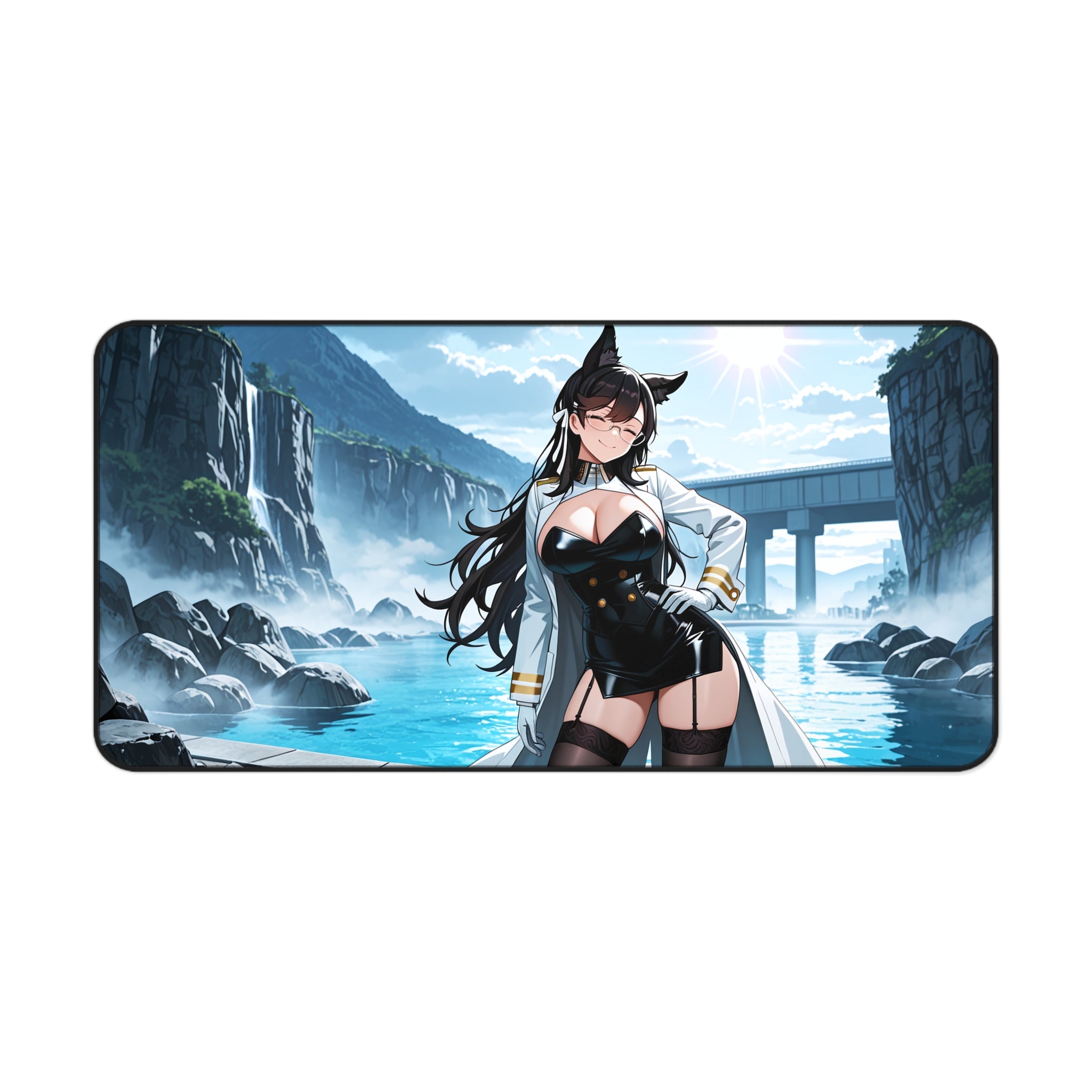 Atago Azur Lane Spicy Anime Desk Mat Pinup — Bunny Girls Pt. 4 (Spicy)