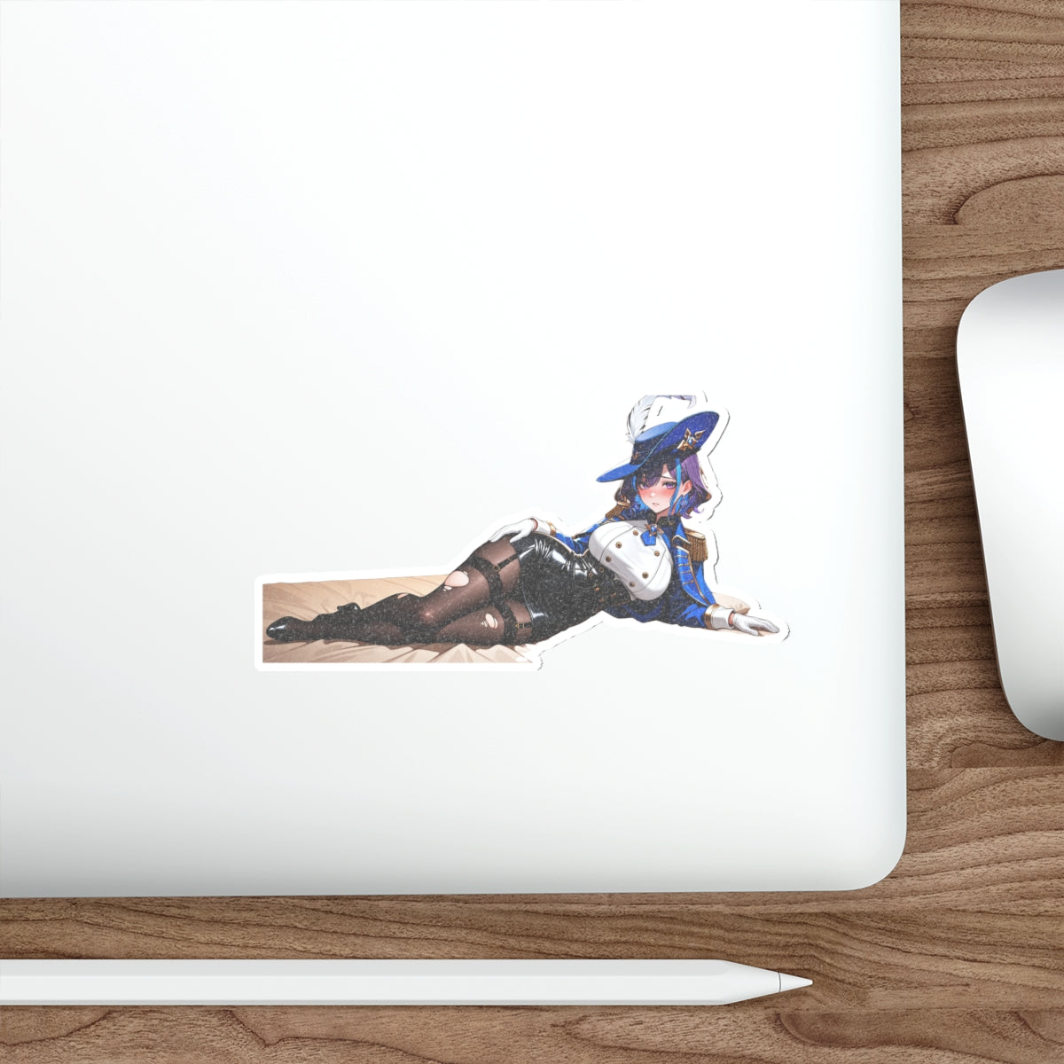 Clorinde Genshin Impact Anime Die Cut Sticker | Pinup Beach Babes Pt. 3