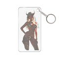 Blanc NIKKE Cow-Print Spicy Anime Keychain Charm Pinup Bag — Cow Girls Pt. 2