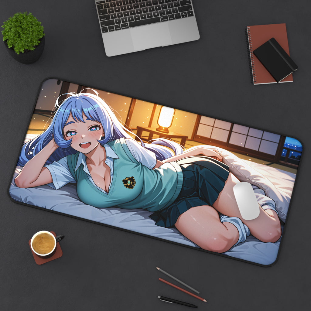 My Hero Academia Anime Desk Mat Spicy Pinup Fan Art Wide Mouse Pad