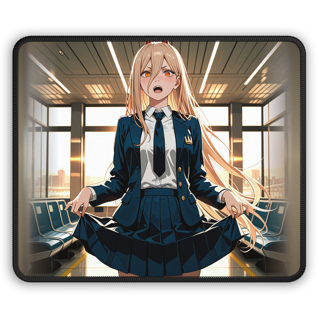 Power Chainsaw Man Flight Attendant Anime Mouse Pad | Bunny Girls Pt. 7