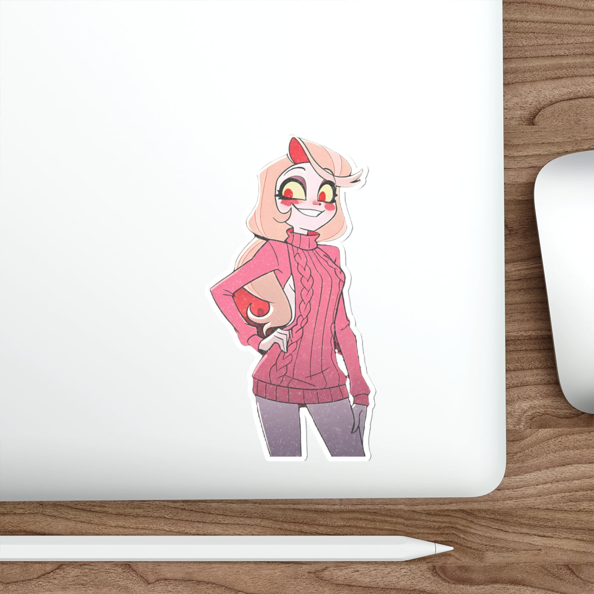 Charlie Morningstar Hazbin Hotel Anime Sticker | Die-Cut — Virgin Killer Pt. 2