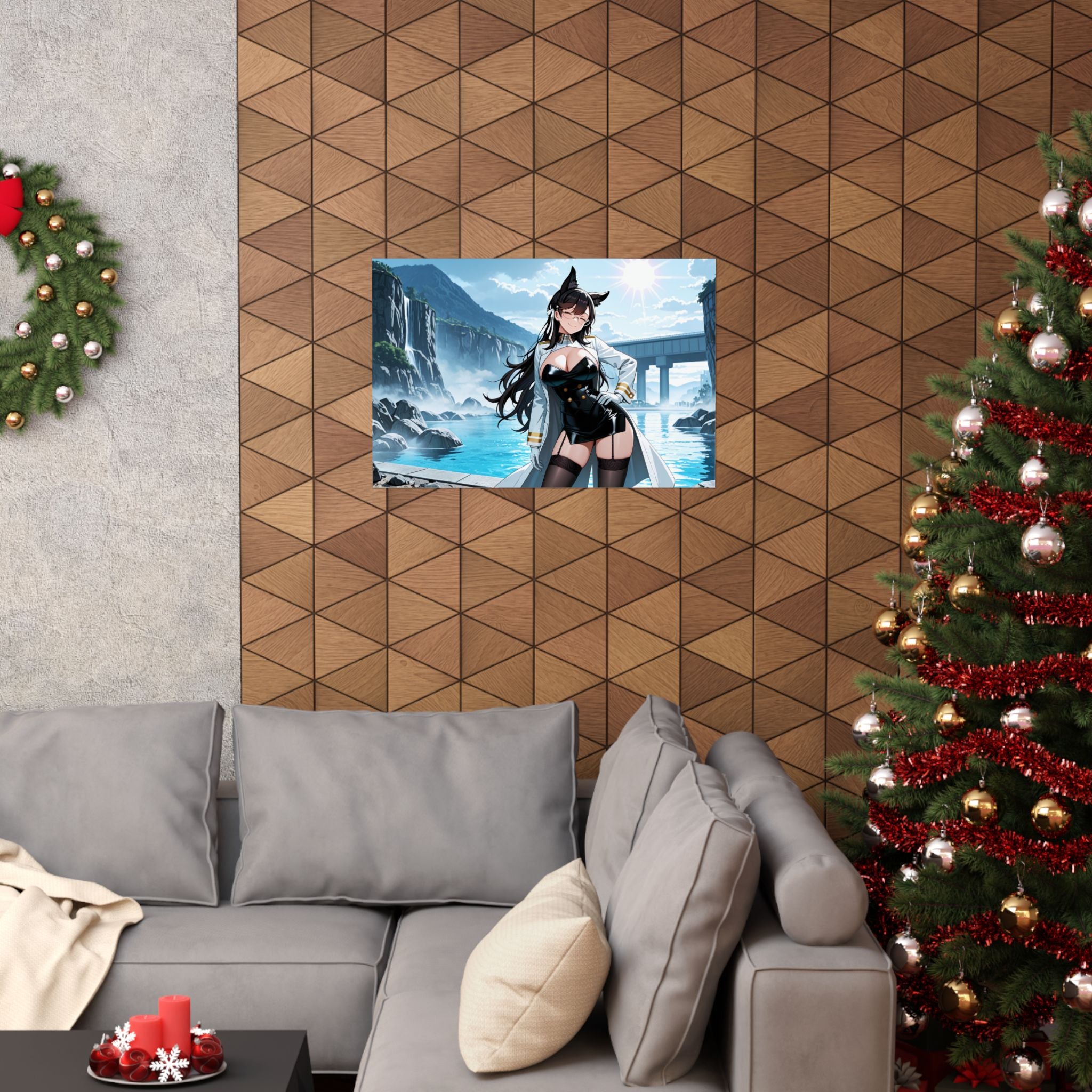 Atago Azur Lane Anime Poster Spicy Wall Art | Bunny Girls Pt. 4 (Spicy)