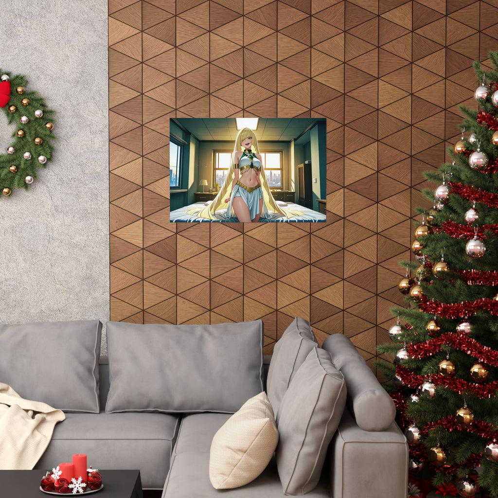 Lusamine Spicy Anime Wall Art Poster | Desert Dancer — Boudoir Pt. 5