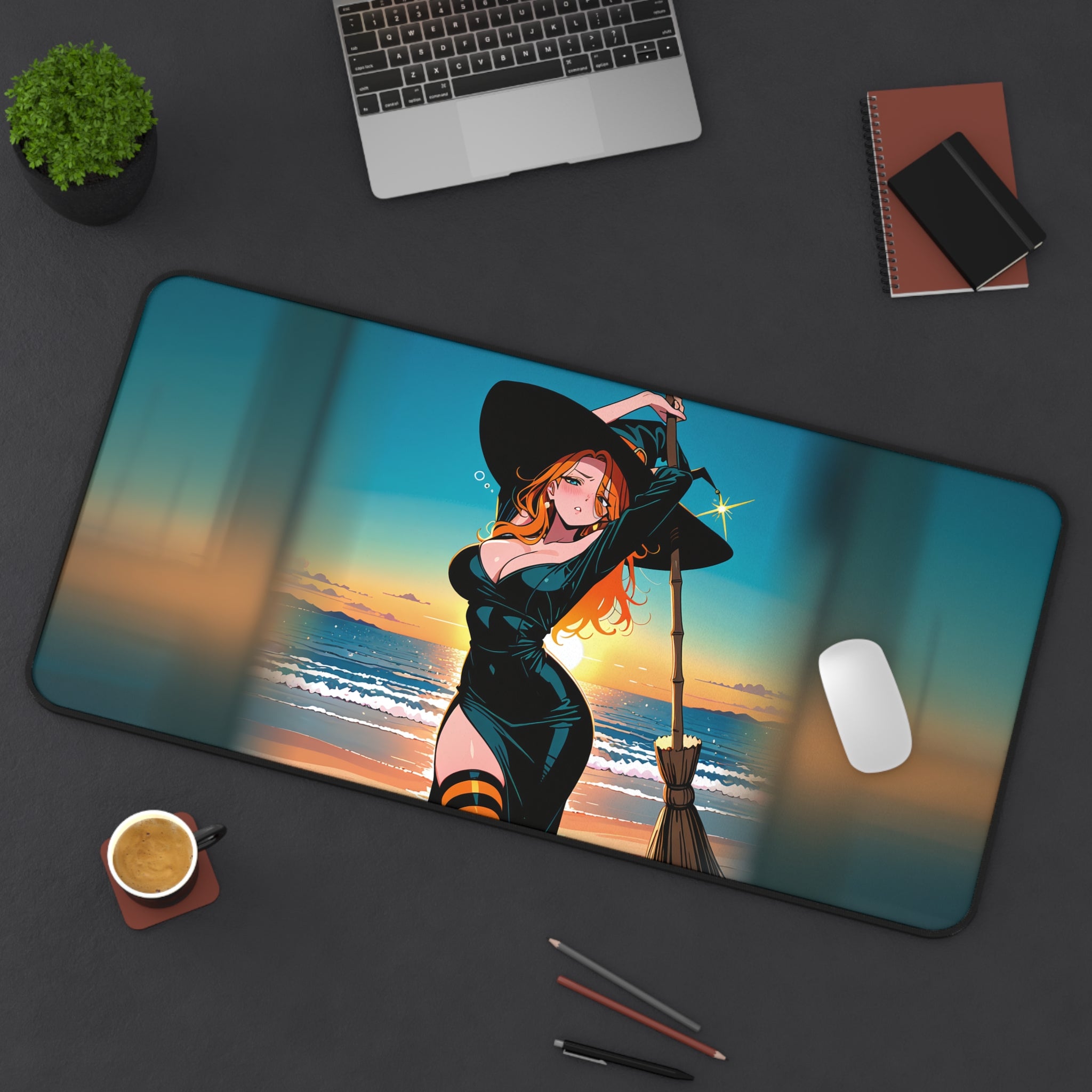 Kirara Hoshi JJK Spicy Witch Beach Anime Desk Mat — Beach Babes Pt. 6 (Spicy)