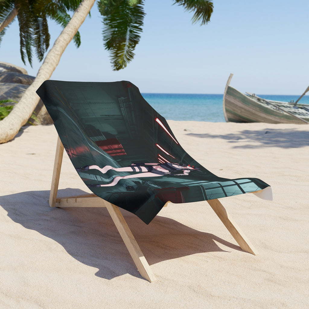 Modeus Helltaker Spicy Anime Beach Towel | Tactical Pinup Fan Art