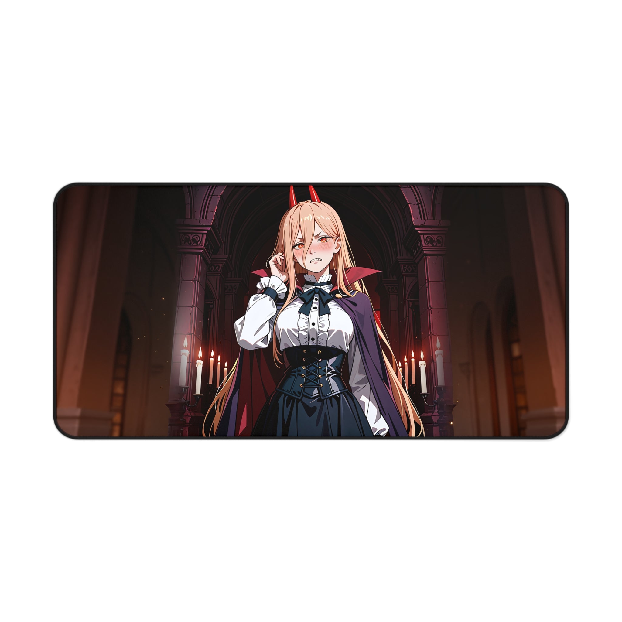 Power Chainsaw Man Gothic Vampire Desk Mat | Bunny Girls Pt. 6