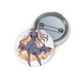 Daki Demon Slayer Anime Pin Button Beach Sunset Fan Art — Beach Babes Pt. 2