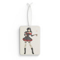 Kagome Inuyasha Spicy Gothic Anime Air Freshener | Dark Pinup Fan Art Car Charm