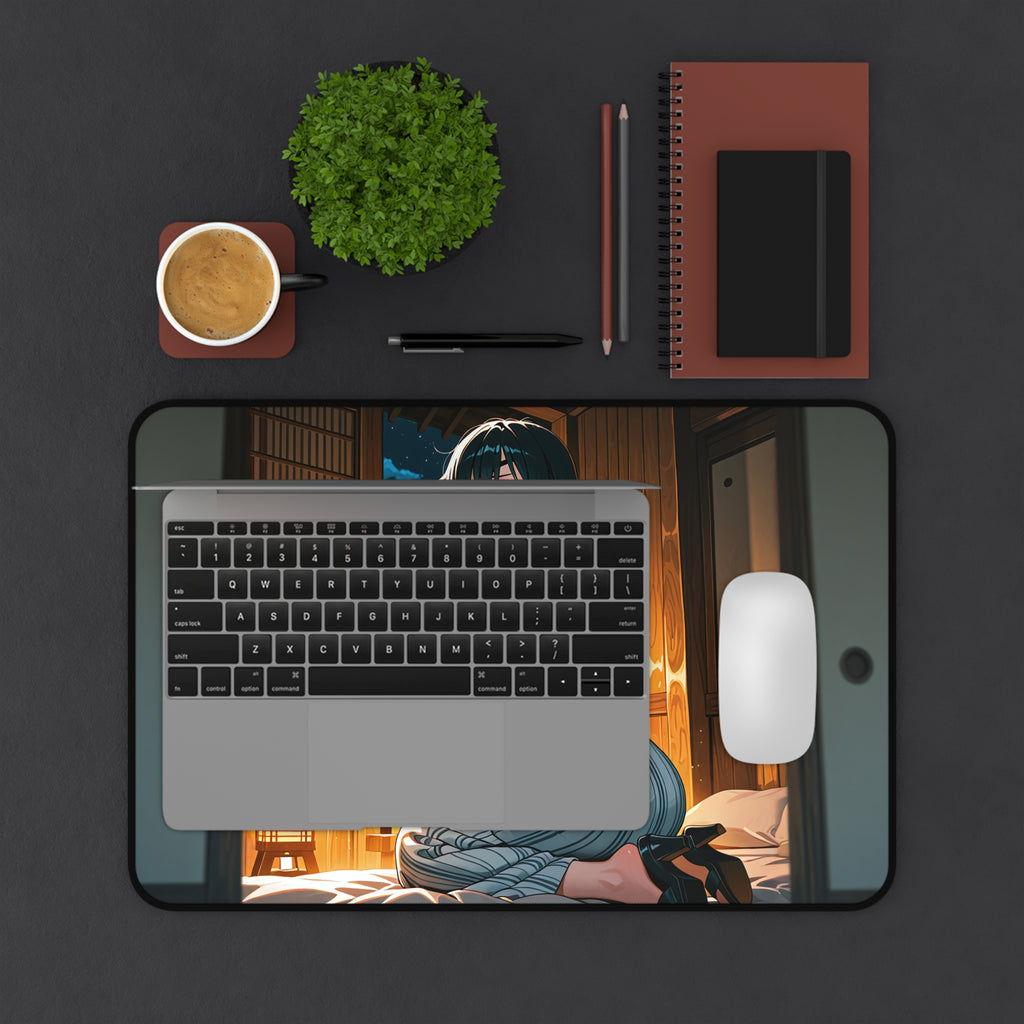 Himeno || Chainsaw Man · Onsen · Tube — Onsen Pt. 1 Desk Mat XL Mouse Pad