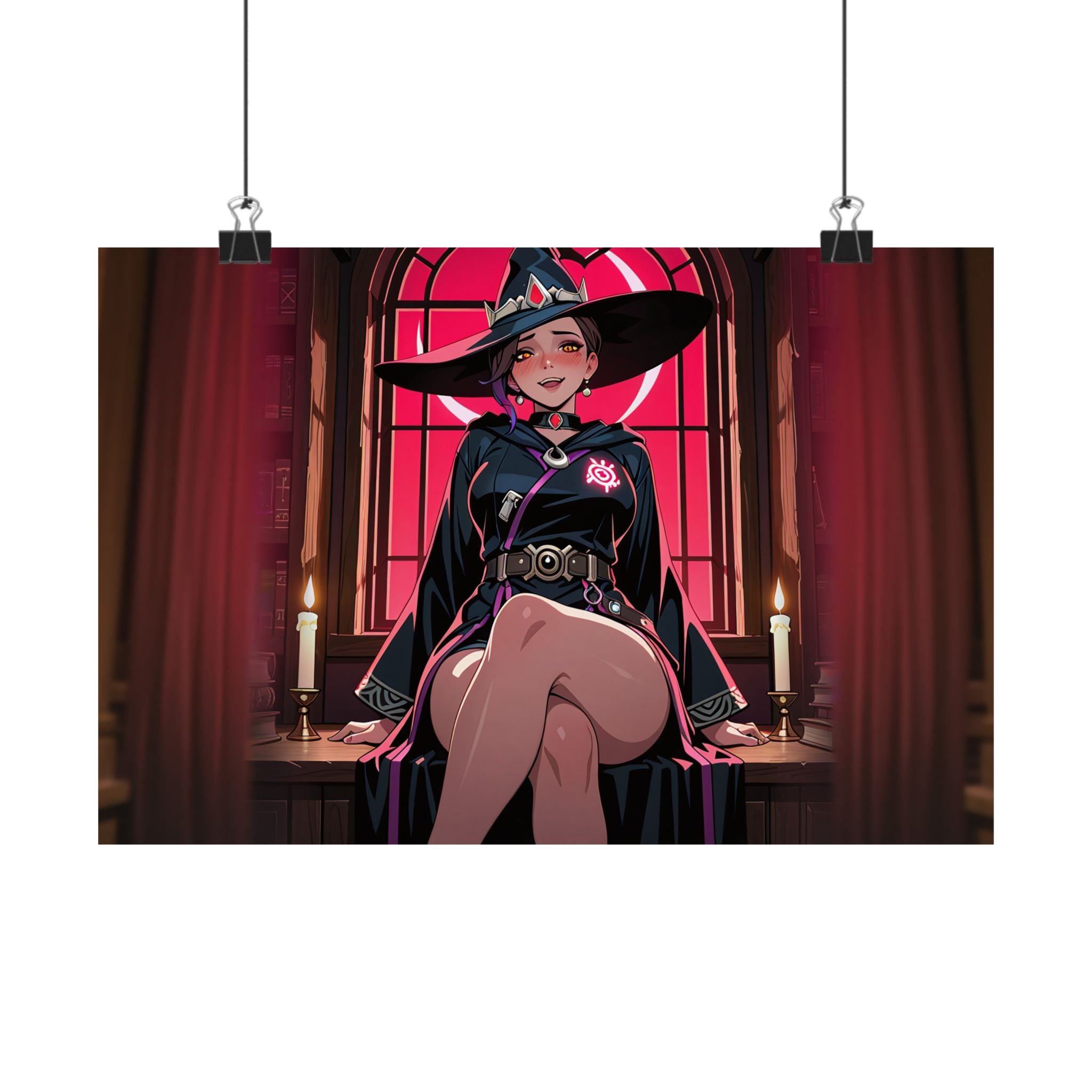 Domina Overwatch Witch Anime Poster | The Spicy Den Pt. 3
