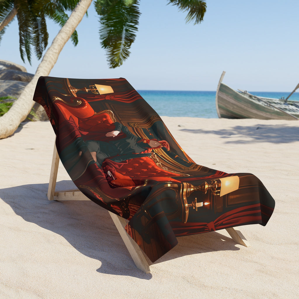 Makima Chainsaw Man Anime Beach Towel | Boudoir Pt. 1