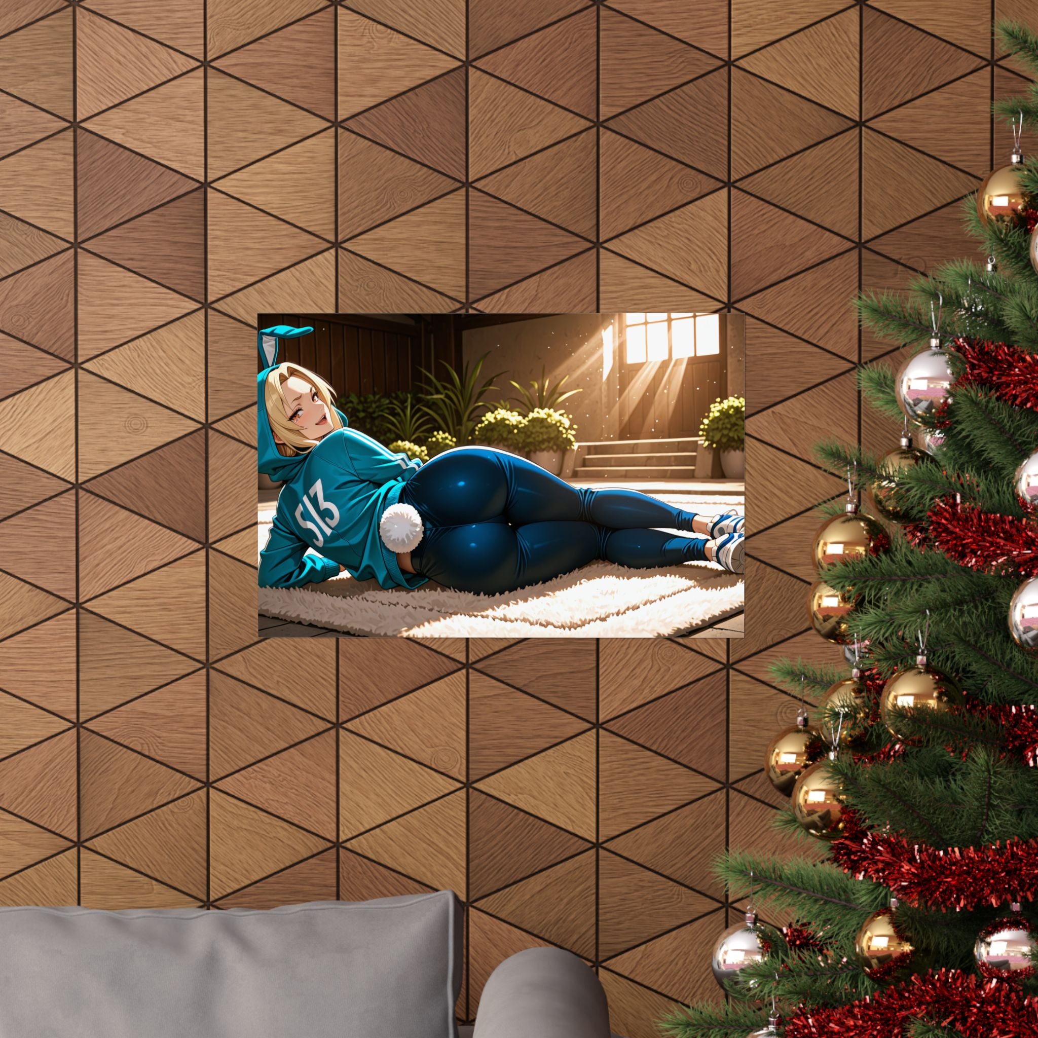 Tsunade Naruto Anime Poster Wall Art | Bunny Girls Pt. 5