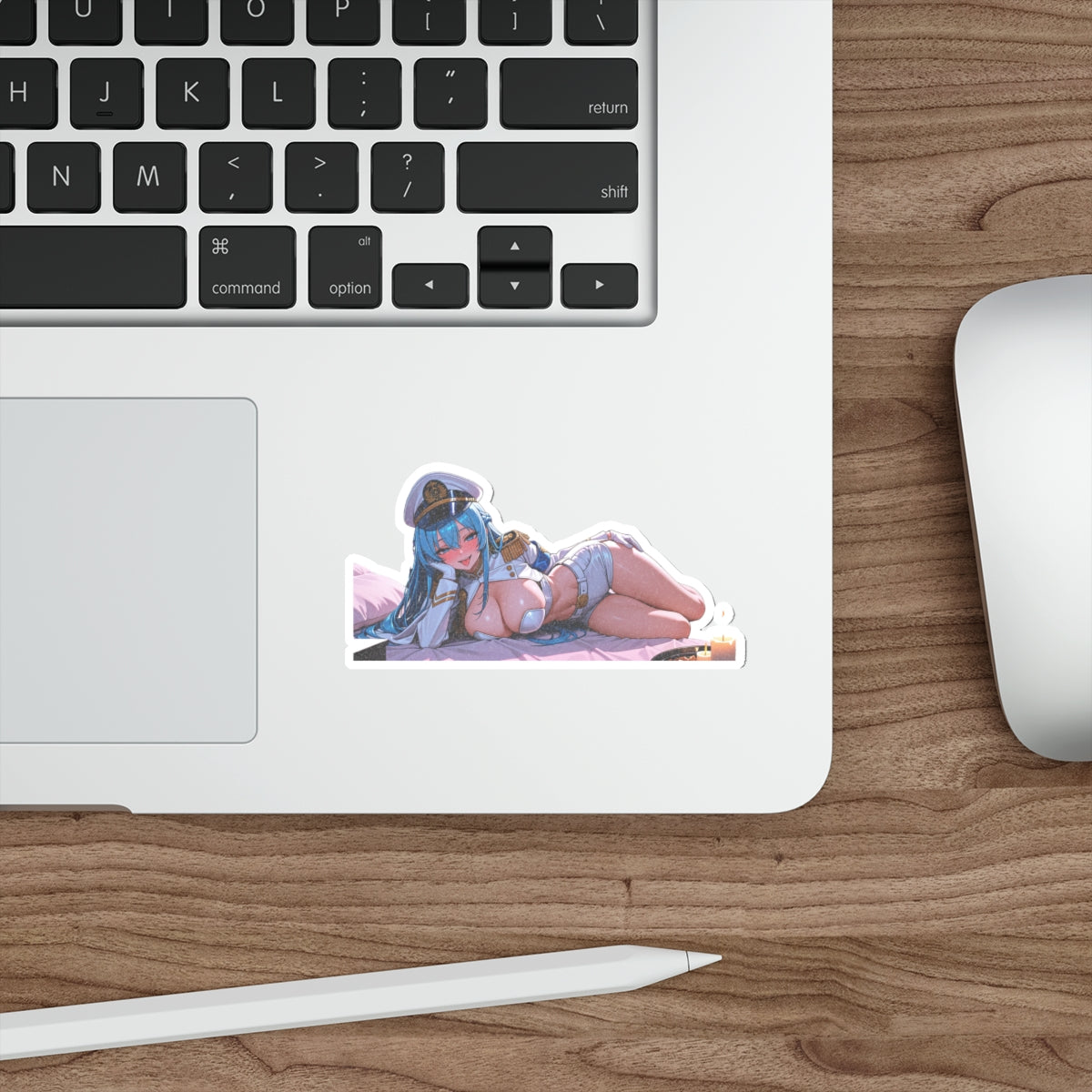 Helm NIKKE Anime Die-Cut Vinyl Sticker pinup fan art — Boudoir Pt. 3