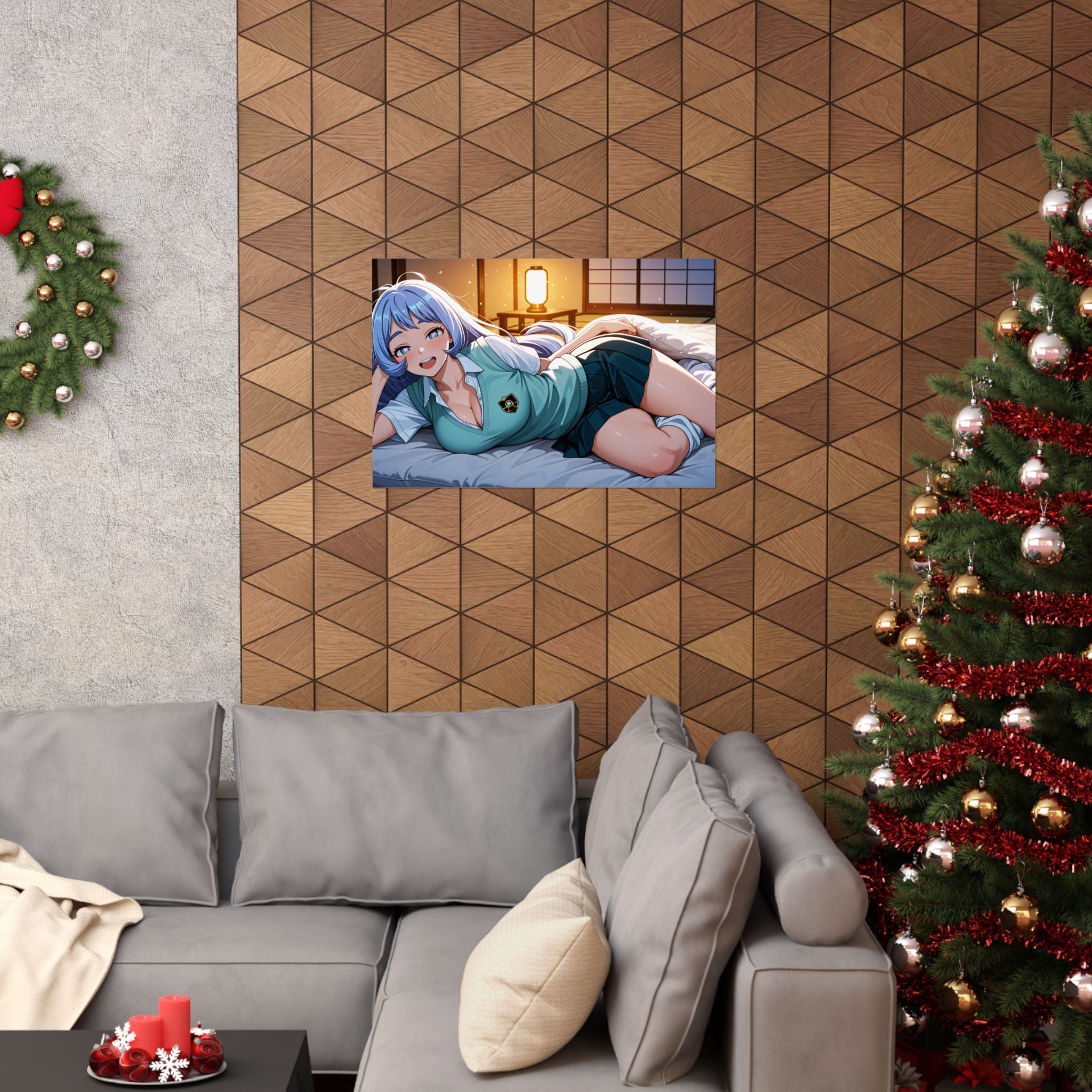 My Hero Academia Anime Pinup Poster Spicy | MHA Girls Wall Art