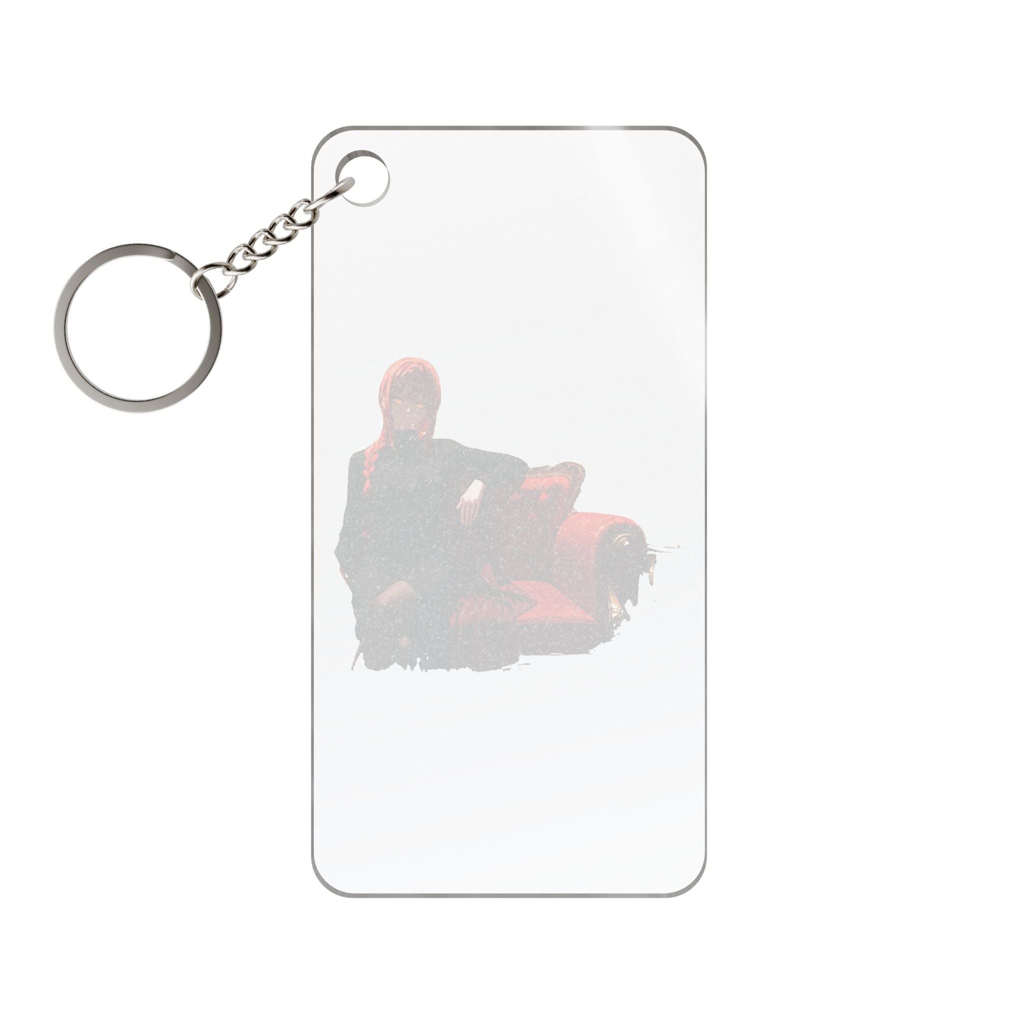 Makima Chainsaw Man Anime Keychain Charm | Boudoir Pinup Fan Art Boudoir Pt. 1
