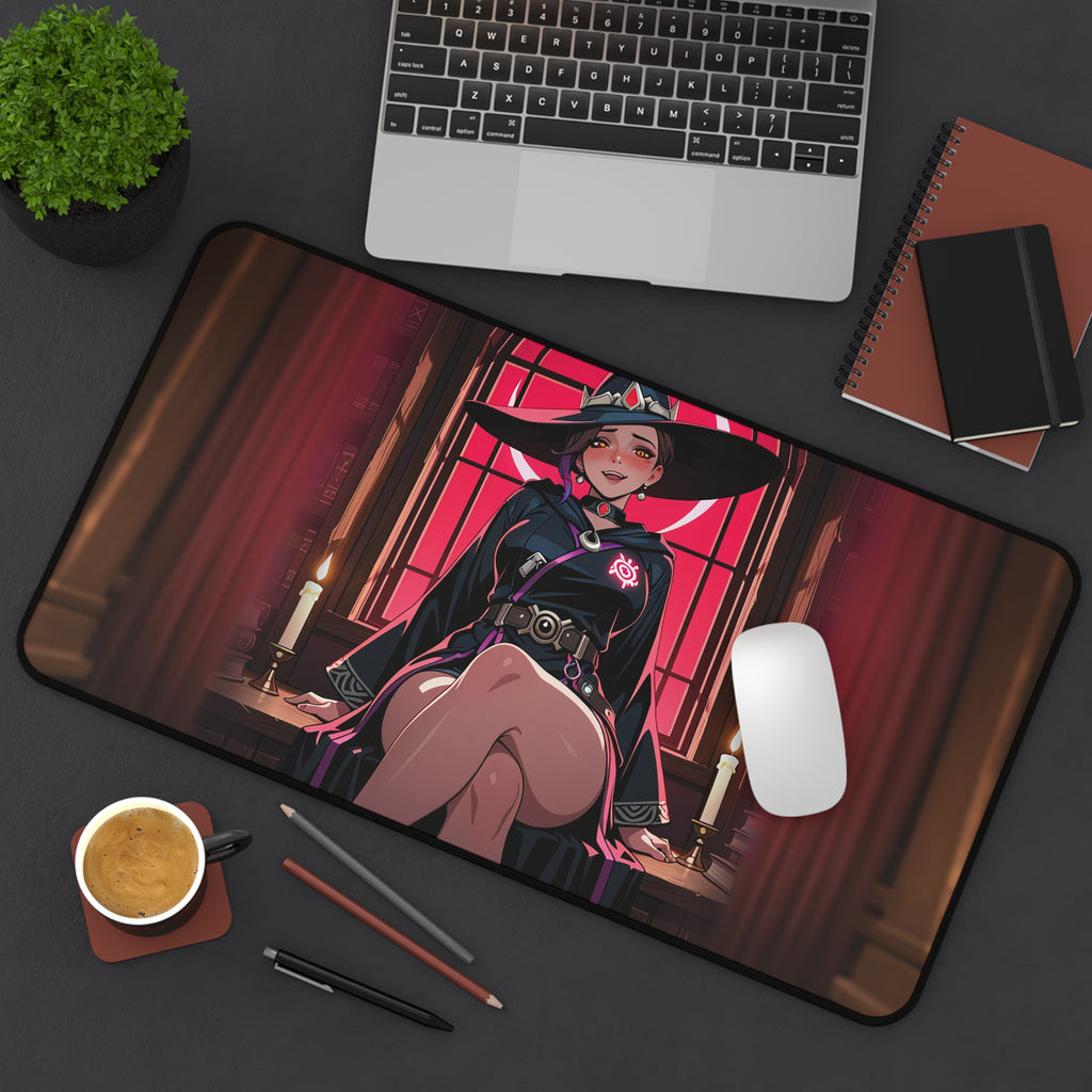 Domina Overwatch Witch Desk Mat — Anime Gaming Pad — The Spicy Den Pt. 3