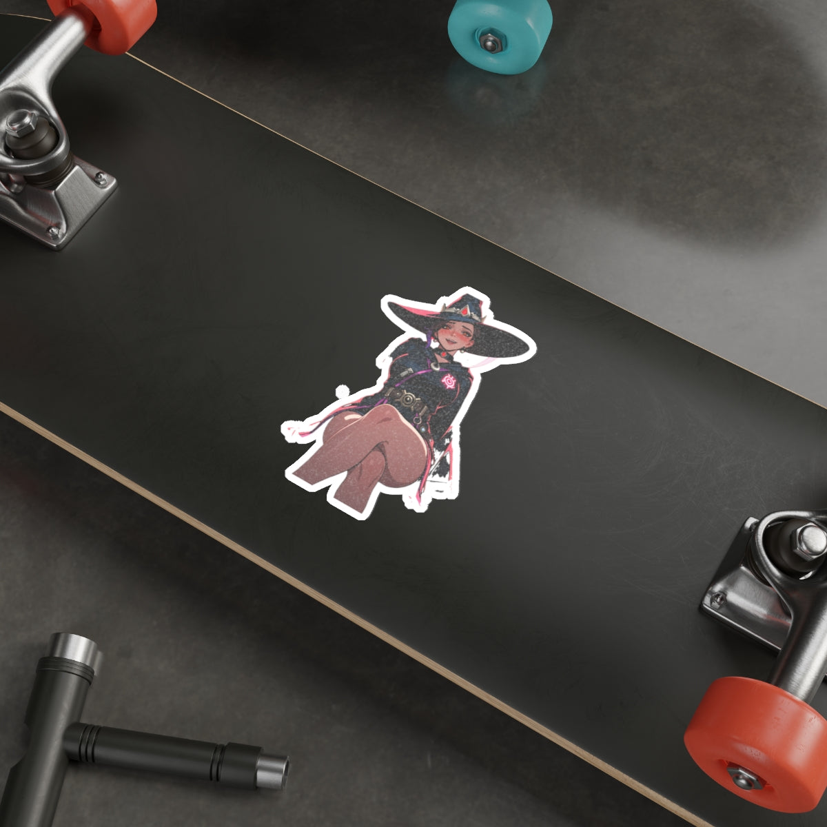 Domina Overwatch Witch Anime Sticker | Die-Cut Vinyl The Spicy Den Pt. 3