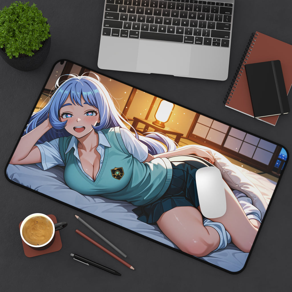 My Hero Academia Anime Desk Mat Spicy Pinup Fan Art Wide Mouse Pad