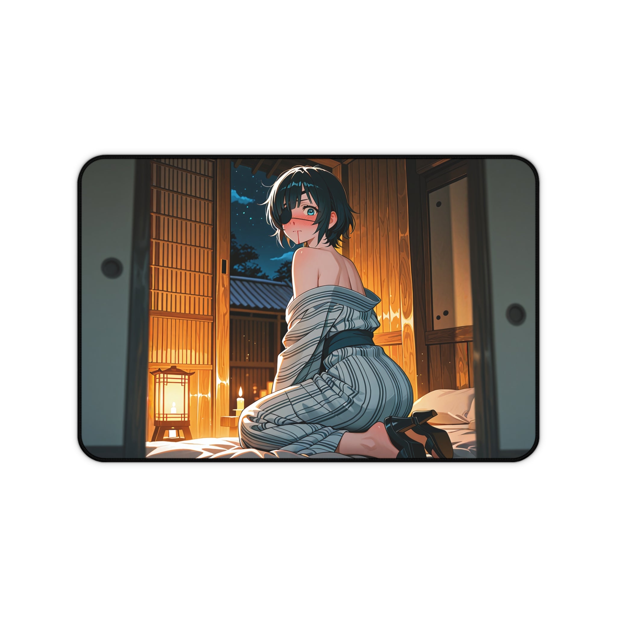 Himeno || Chainsaw Man · Onsen · Tube — Onsen Pt. 1 Desk Mat XL Mouse Pad