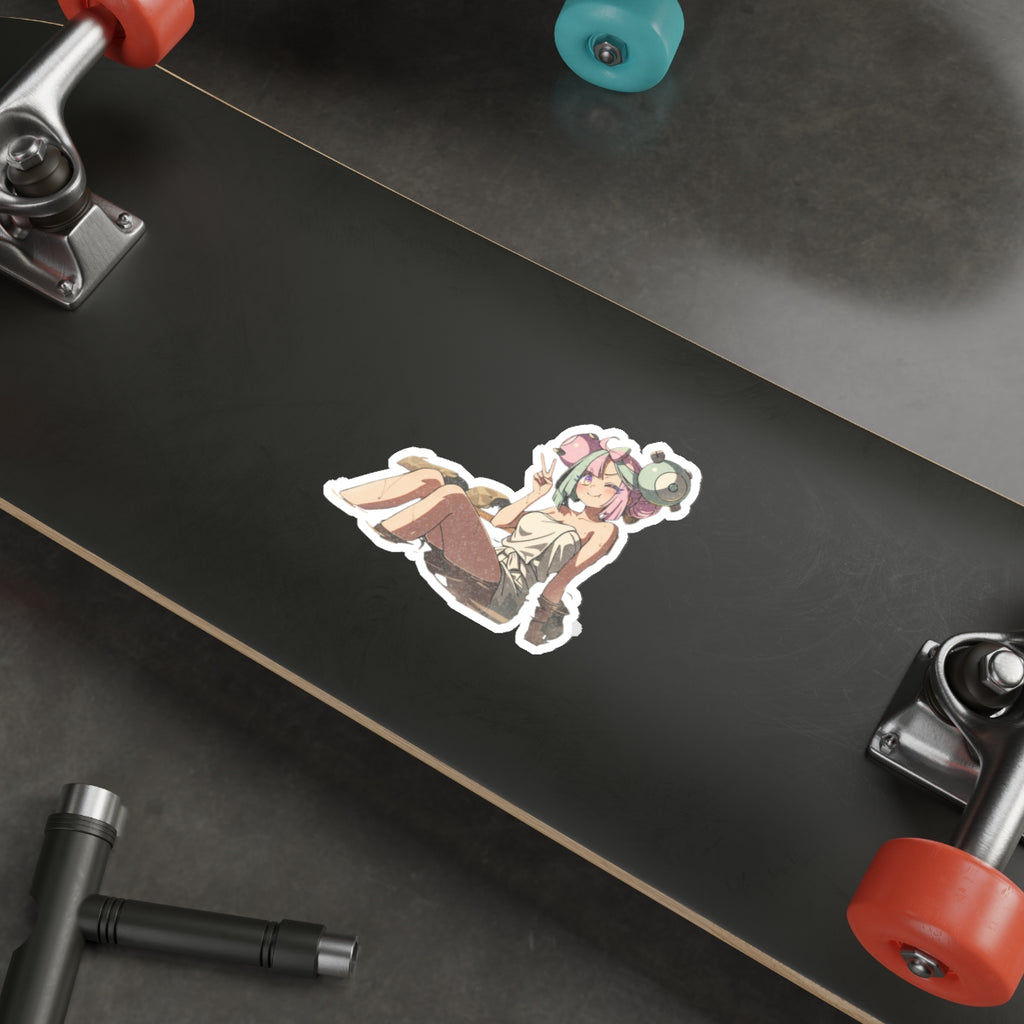 Iono Anime Pinup Die Cut Vinyl Sticker Onsen — Onsen Pt. 2 (Spicy)