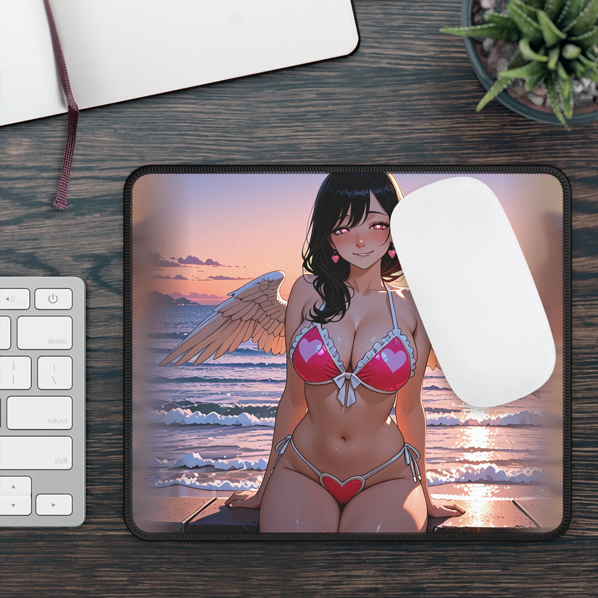 Kirara Hoshi JJK Spicy Anime Mouse Pad Cupid Beach Pinup — Beach Babes Pt. 5 (Sp