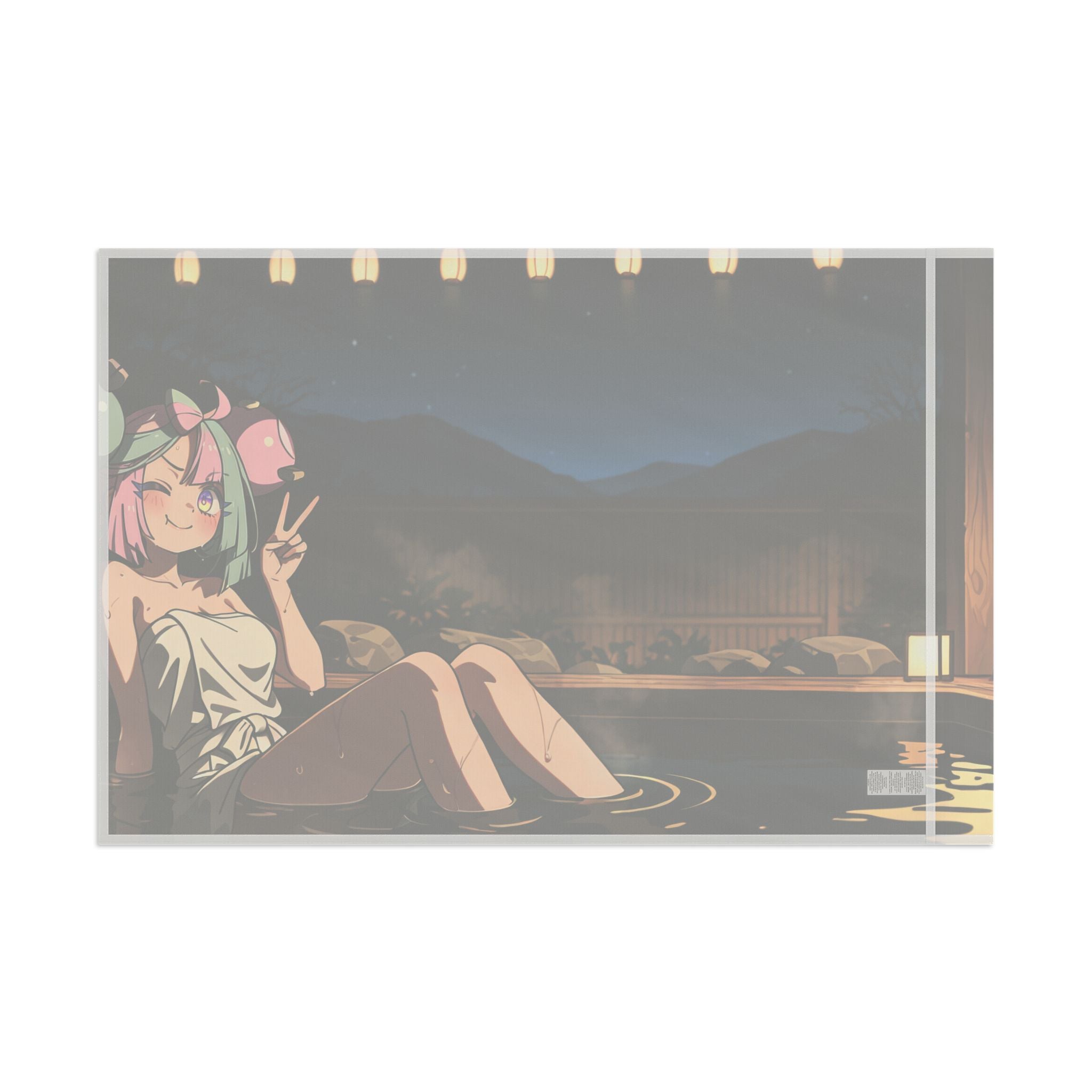 Iono Spicy Onsen Pinup Anime Flag — Onsen Pt. 2 (Spicy)