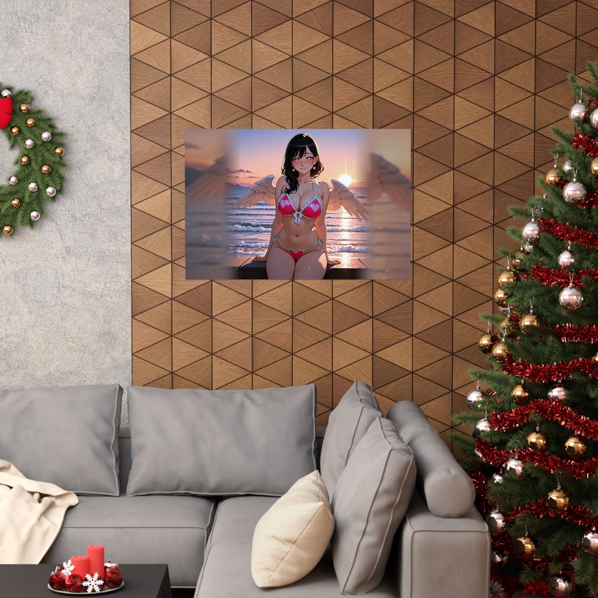 Kirara Hoshi JJK Cupid Spicy Anime Wall Art Poster — Beach Babes Pt. 5 (Spicy)
