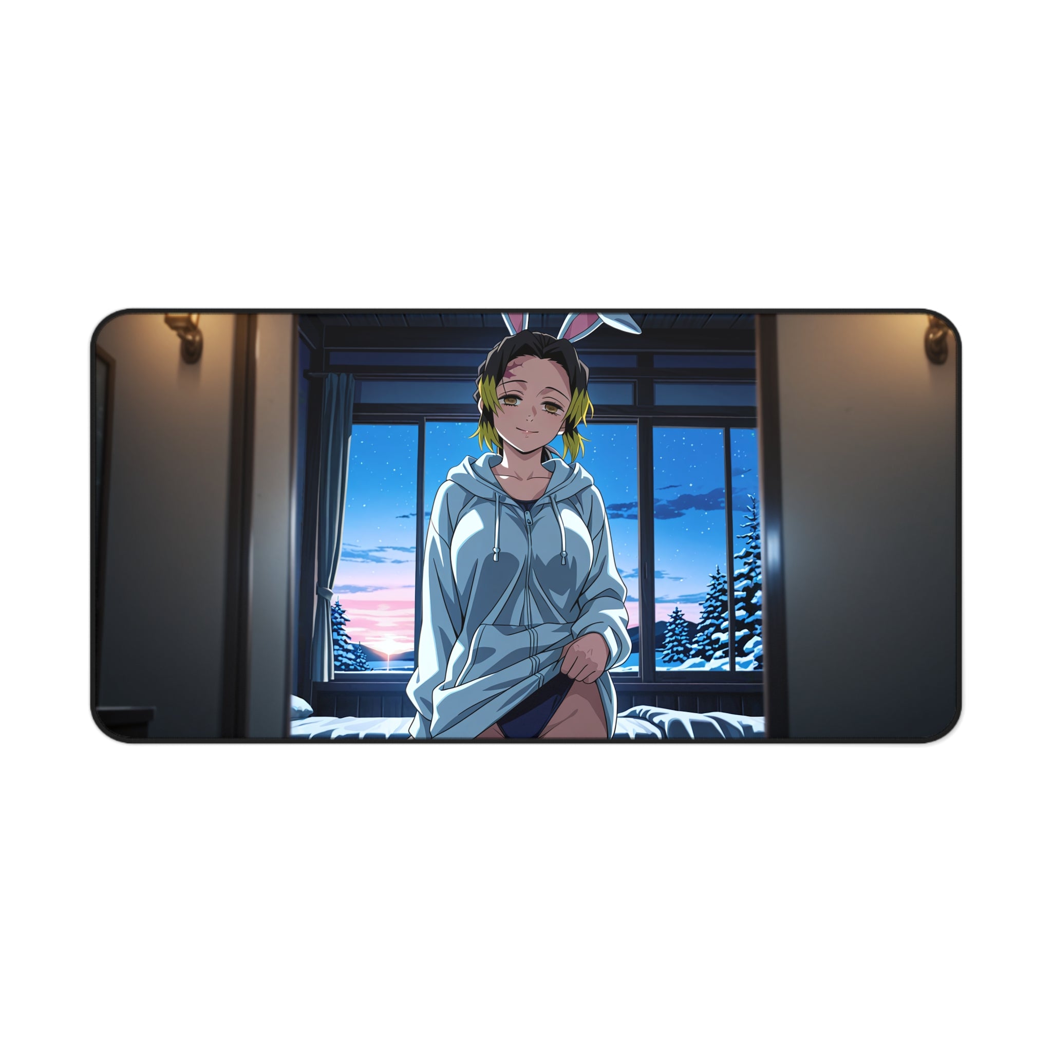 Makio (まきを) - Demon Slayer (鬼滅の刃 — Bunny Girls Pt. 1 Desk Mat XL Mouse Pad