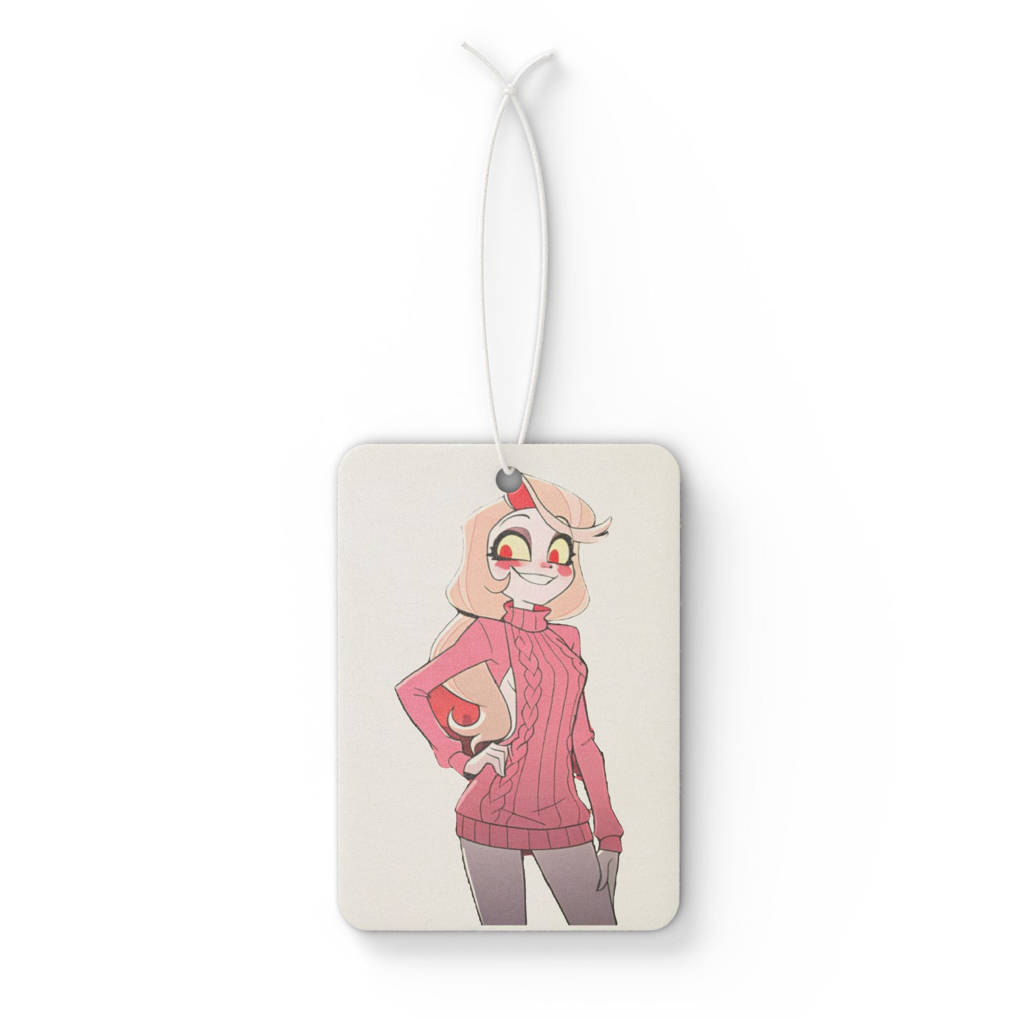 Charlie Morningstar Hazbin Hotel Anime Car Air Freshener | Virgin Killer Pt. 2