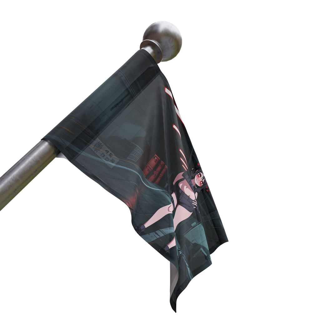 Modeus Helltaker Spicy Anime Wall Flag | Tactical Pinup Banner