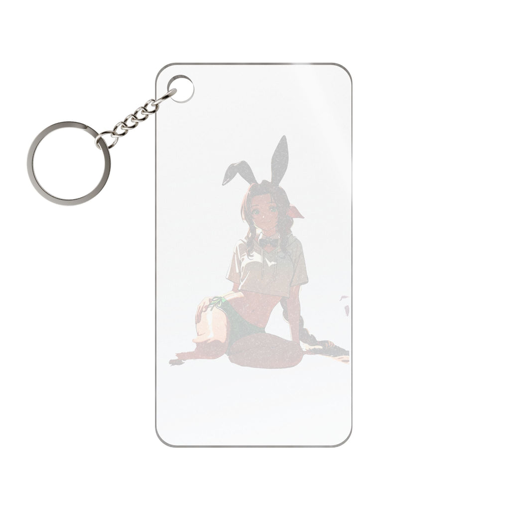 Aerith Final Fantasy VII Bunny Girl Anime Keychain Charm Bunny Girls Pt. 8