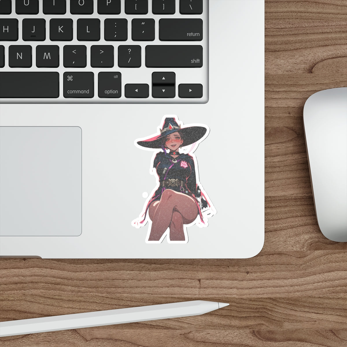 Domina Overwatch Witch Anime Sticker | Die-Cut Vinyl The Spicy Den Pt. 3