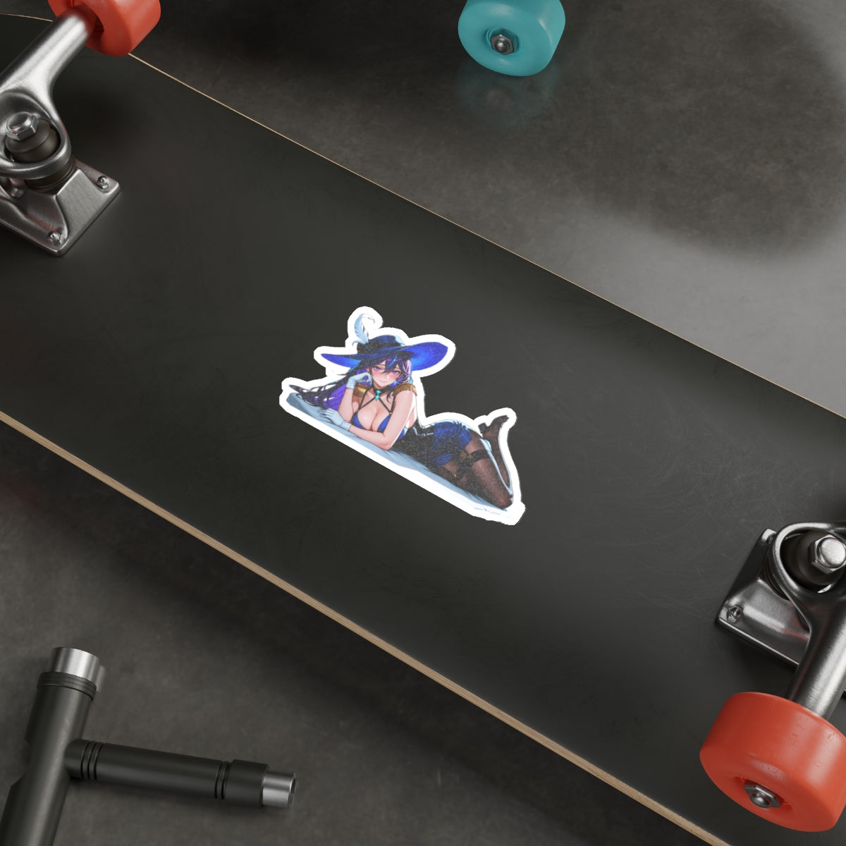 Clorinde Genshin Impact Anime Die Cut Sticker | Pinup Beach Babes Pt. 4