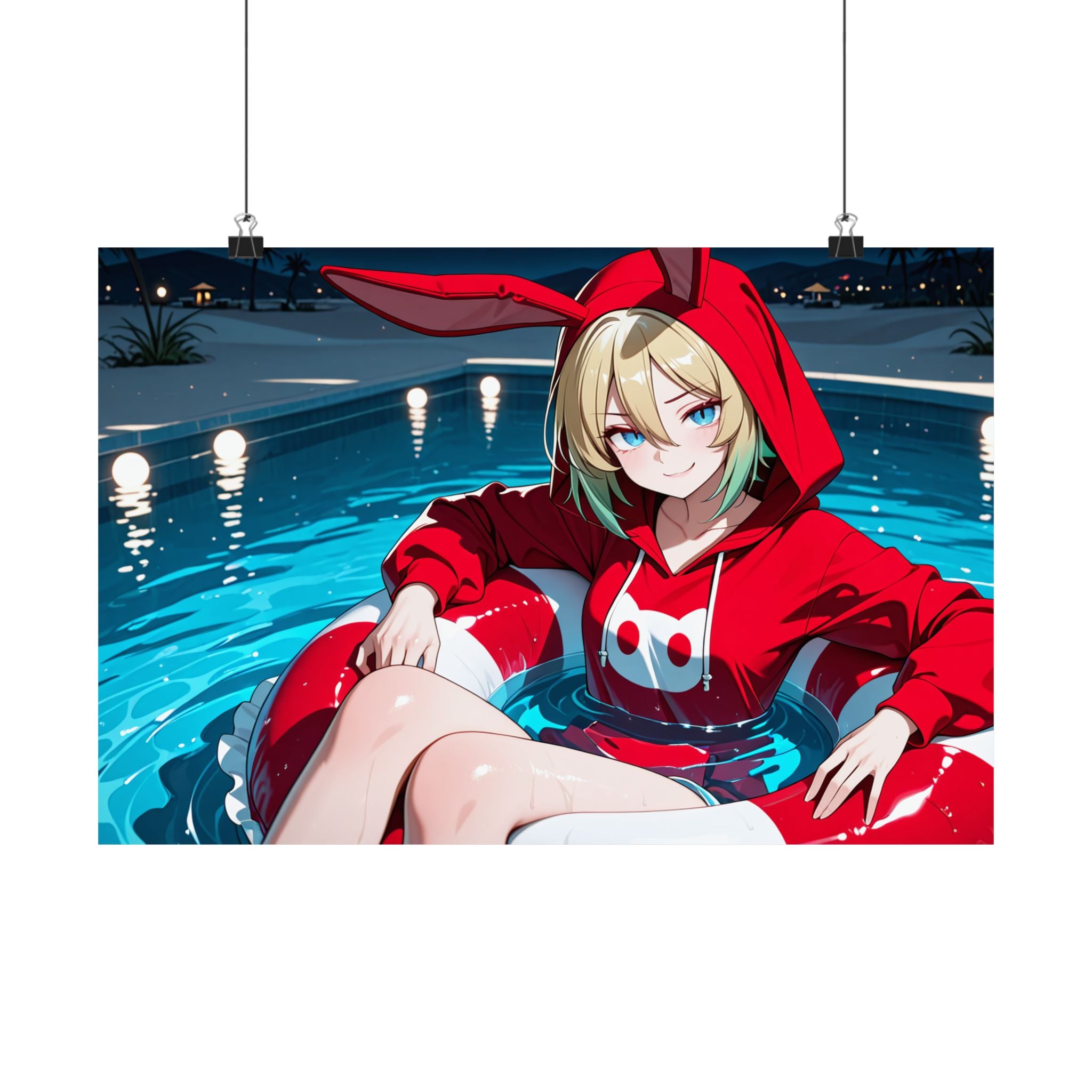 Irida Anime Wall Art Poster | Pinup Print — Bunny Girls Pt. 7