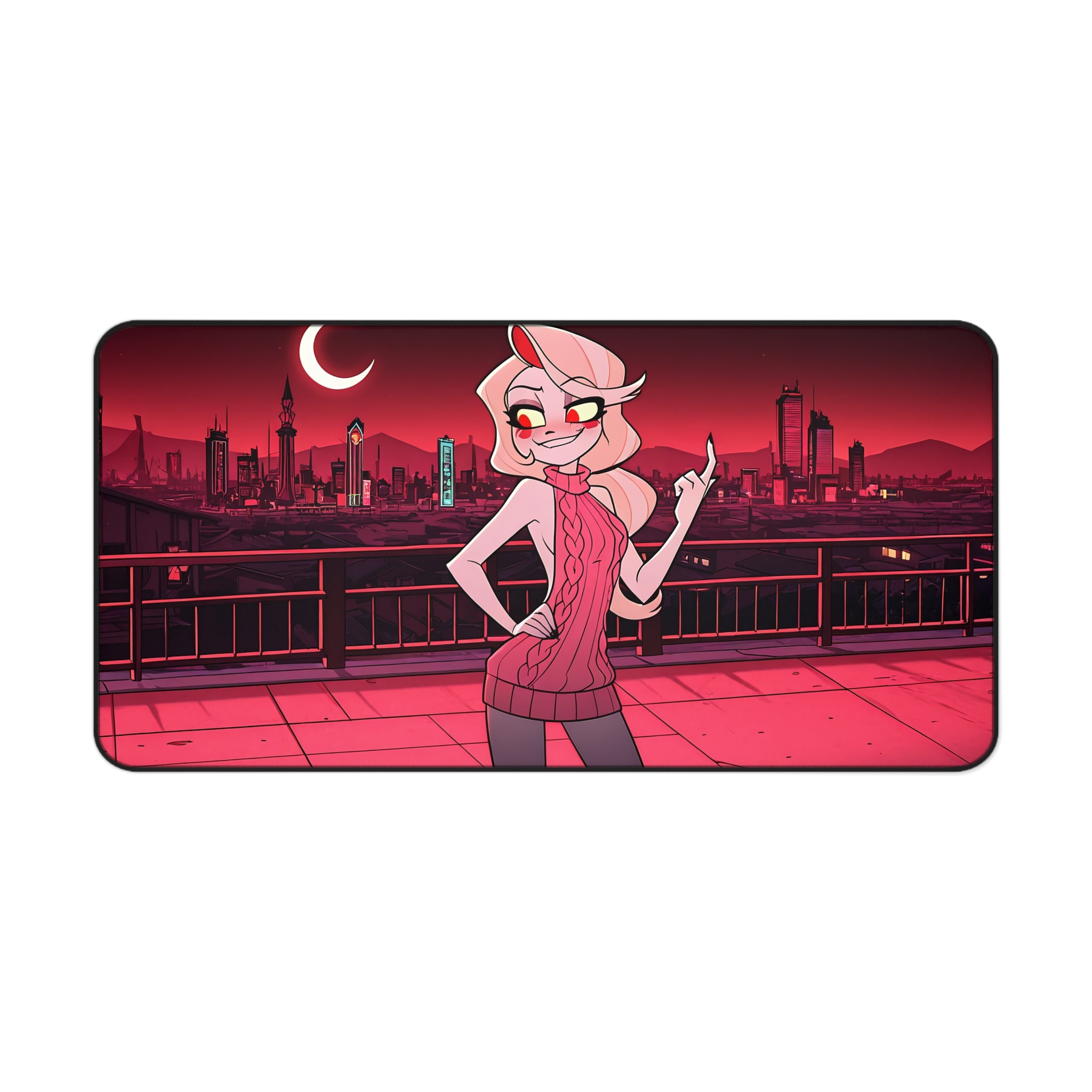 Charlie Morningstar Hazbin Hotel Spicy Anime Desk Mat Virgin Killer Pt. 2