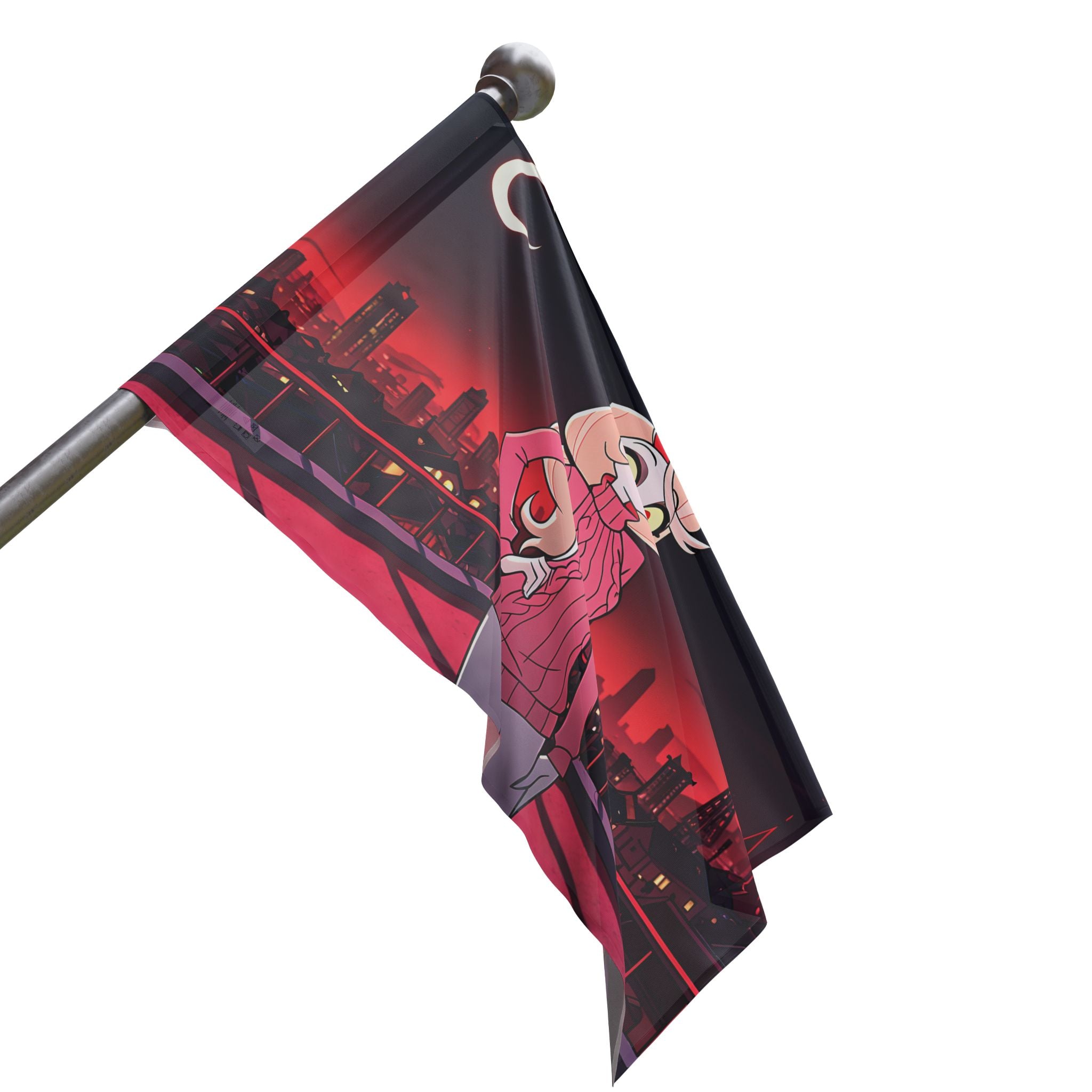 Charlie Morningstar Hazbin Hotel Wall Flag Pinup Anime — Virgin Killer Pt. 2
