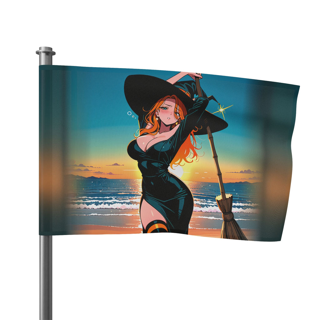 Kirara Hoshi JJK Spicy Anime Wall Flag Witch Beach — Beach Babes Pt. 6 (Spicy)