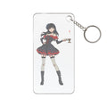Kagome Inuyasha Spicy Gothic Anime Keychain | Dark Pinup Fan Art Charm